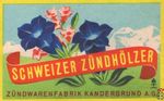 Schweizer Zundholzer Zundwarenfabrik Kandergrund S.A.