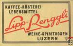 LIPP RENGGLI Kaffee-Rosterei Lebensmittel weine-Spirituosen Luzern