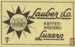 Radio LAUBER 7 CO. Kaffee-Rosterei Luzern