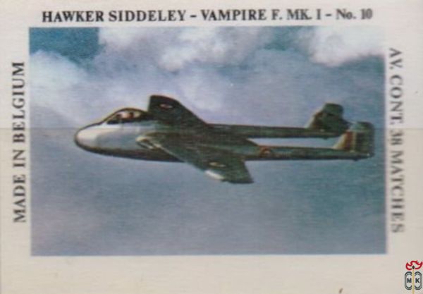 Hawker Siddeley-Vampire F.Mk. 1