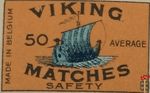 Viking Matches 50 average matches safety made in Belgium