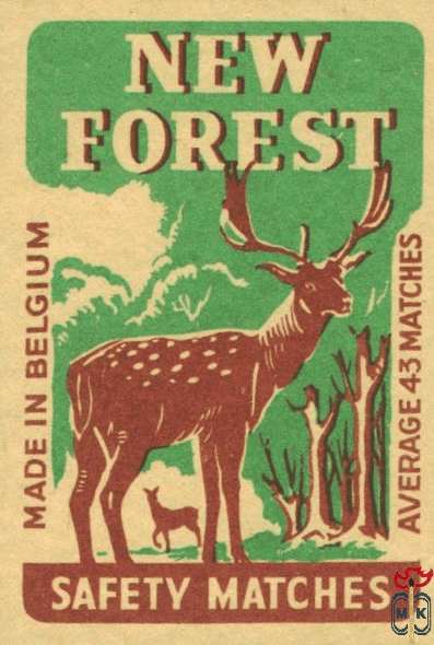 New Forest safety matches average 43 matches made in Belgium