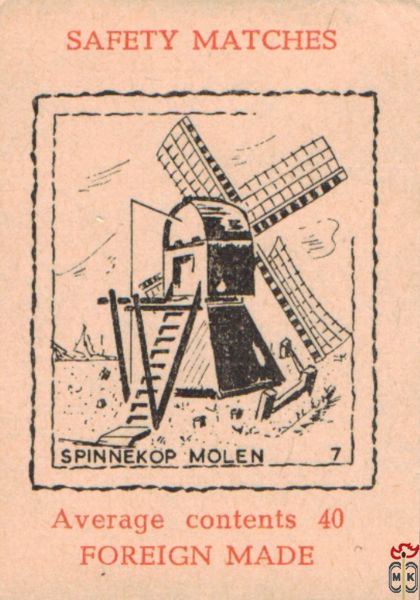 Spinnekoop Molen Average contents 40 Foreign made