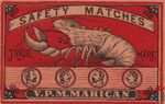 V.P.Marican safety matches trade mark