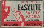 Easylite safety matches the grand match co. made in China