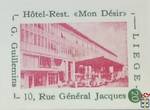 Liege G. Guillemins Hotel-Rest. "Mon Desir"-10, Rue General