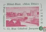 Liege Pont Commerce Hotel-Rest. "Mon Desir"-10, Rue General