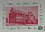 Liege Egl. St-Jacques Hotel-Rest. "Mon Desir"-10, Rue Genera