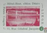Liege Palais Congres Hotel-Rest. "Mon Desir"-10, Rue General