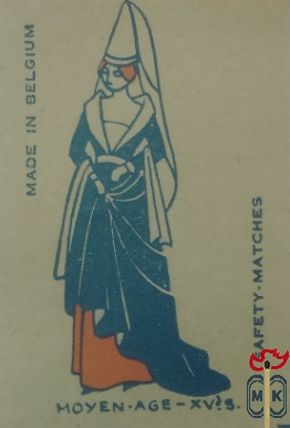 Moyen-age-xvis. Made in Belgium safety-matches