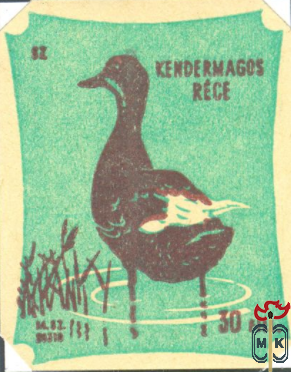 Kendermagos Rece (Серая утка)