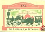 Vác, MSZ, 40 f › Első magyar vasútvonal