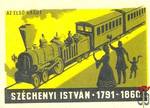 Széchenyi István 1791–1860 MSZ 40 f-Az első vasút