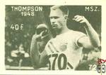Olimpiák › MSZ, 40 f › 72. Thompson, 1948