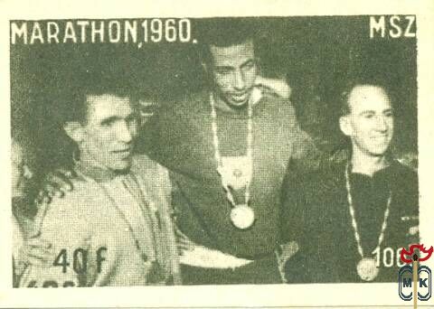 Olimpiák › MSZ, 40 f › 106. Marathon, 1960