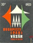 Budapesti Ipari Vásár, 1962. V. 18–28., MSZ, 30 f