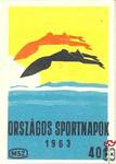 35x50 mm-Országos Sportnapok 1963 MSZ 40 f-(úszók)