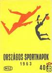 35x50 mm-Országos Sportnapok 1963 MSZ 40 f-(labdarúgók)