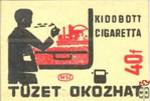 35x50 mm› MSZ, 40 f › Kidobott cigaretta tüzet okozhat