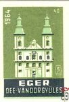 35x50 mm-Eger OEE Vándorgyűlés 1964. MSZ 40 f-(múzeum)