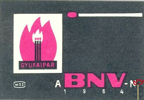 Gyufaipar a BNV-n 1964. MSZ