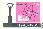 Atomerőmű 1945-1965 40f msz