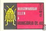 Burgonyabogár ellen a Hungária DL 40 B 40f msz