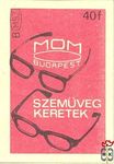 OFOTÉRT, MSZ, 40 f, B-MOM Budapest, szemüvegkeretek