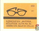 Szemüvegek javítása, készítése (SZTK-ra is), Debrecen, Bajcsy-Zs. u. 2
