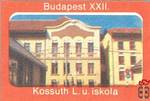Budapest, XXII.,..Kossuth L. u. iskola. 50x34 mm