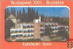 Budapest, XXII.,..Építőipari Szöv. 50x34 mm