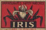 Iris Impregnated safety matches made in Finland