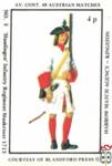 Hasslingen' Infantry Regiment  Musketeer 1713