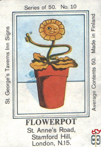 Flowerpot St. Anne's Road, Stamford Hill,