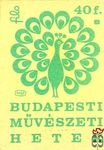 Budapesti Művészeti Hetek, filo, MSZ, 40 f, B