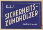 D.Z.A. Sicherheits-Zundholzer