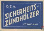 D.Z.A. Sicherheits-Zundholzer