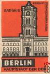 Berlin Hauptstadt der DDR Rathaus
