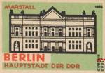 Marstall BERLIN Hauptstadt der DDR Riesa 1962