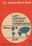 Interflug Luft-verkehr volker-verbindend DDR