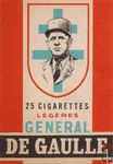 generale De Gaulle 25 cigarettes legeres