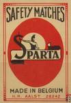 Sparta safety matches made in Belgium h.r. aalst 28242