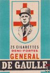 generale De Gaulle 25 cigarettes legeres demi-fortes
