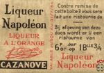Liqueur Napoleon Cazanove liqueur a l'orange Contre remise de cett