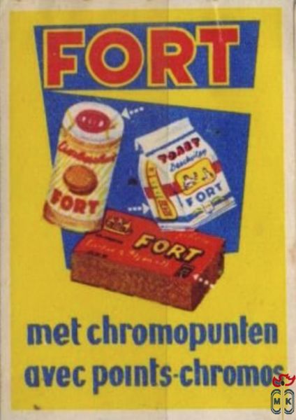 FORT Met chromopunten avec pomts-chromos