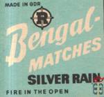 Bengal-matches silver rain fire in the open made in GDR