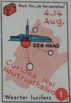 CURIOSA 1961 HOUTRUSTHALLEN DEN HAAG 4-14 Aug. Ned. Vet"de Verzam