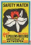 Orchidee E.Pellens-Declerq Abdustraat, 170 Antwerpen Huis Safety match