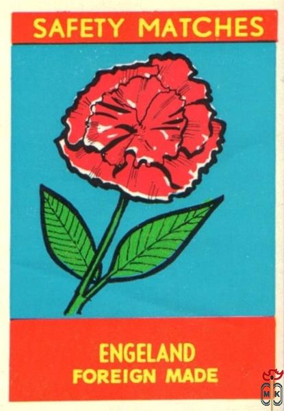 Engeland Foreign Made Safety Matches