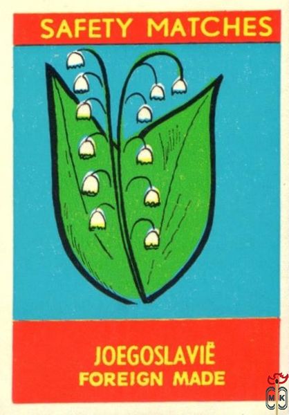 Joegoslavie Foreign Made Safety Matches